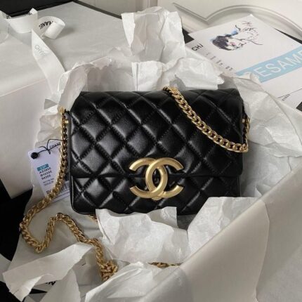 Chanel Lambskin Mini Flap Bag In UAE