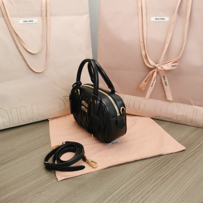 Miu Miu Arcadie Matelassé Nappa Leather Bag In UAE
