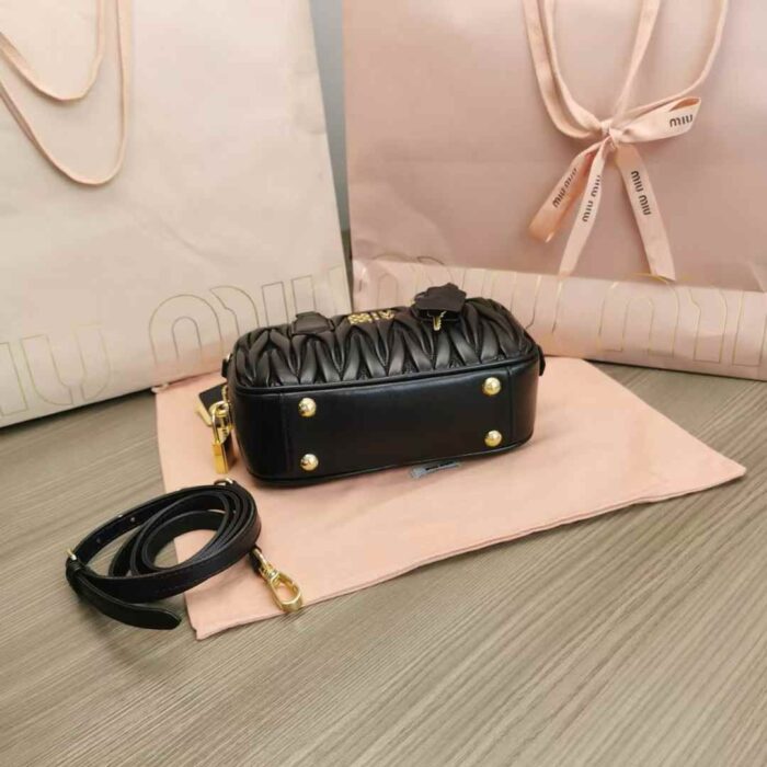 Miu Miu Arcadie Matelassé Nappa Leather Bag In UAE