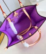 Louis Vuitton LV x YK Onthego MM Pumpkin Print Bag