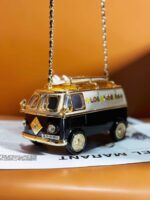 Chanel Mini Van Minaudiere Plexi Enamel Strass Bag