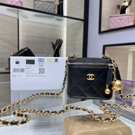 Chanel Mini Vanity Bag With Chain