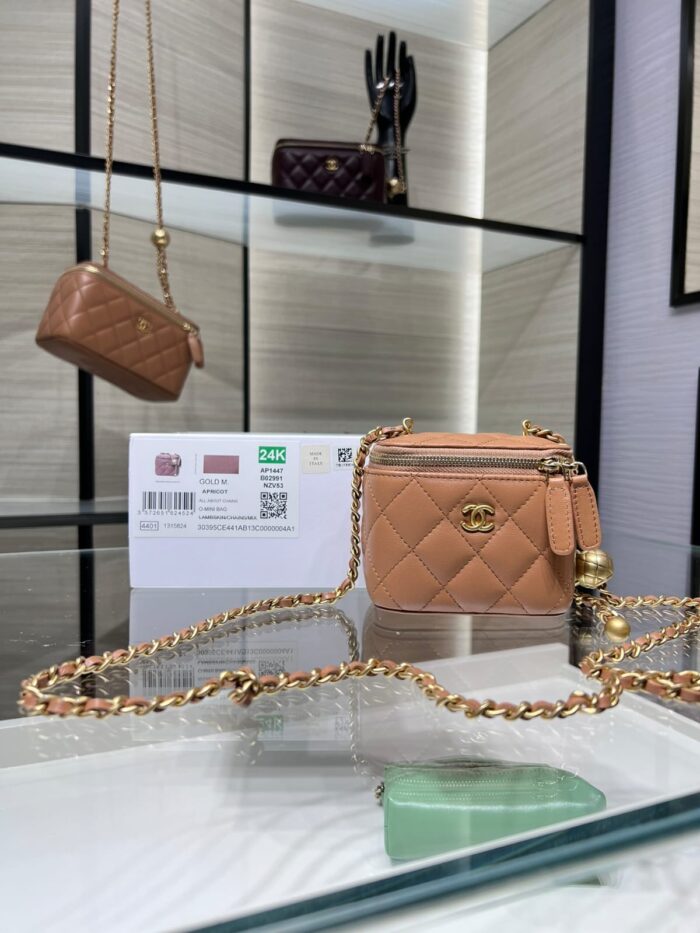 Chanel Mini Vanity Bag With Chain