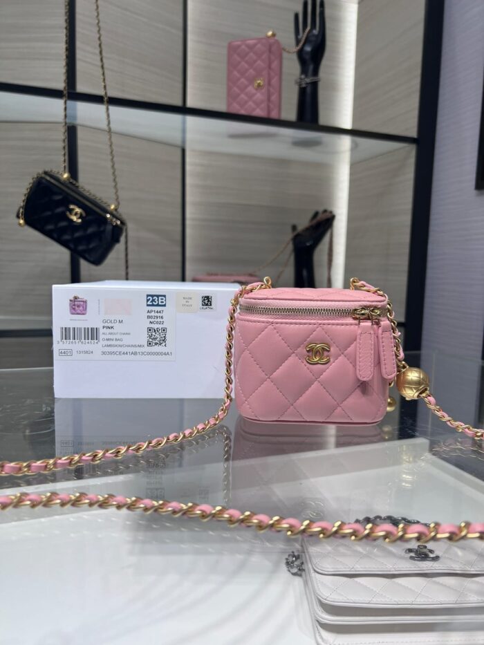 Chanel Mini Vanity Bag With Chain