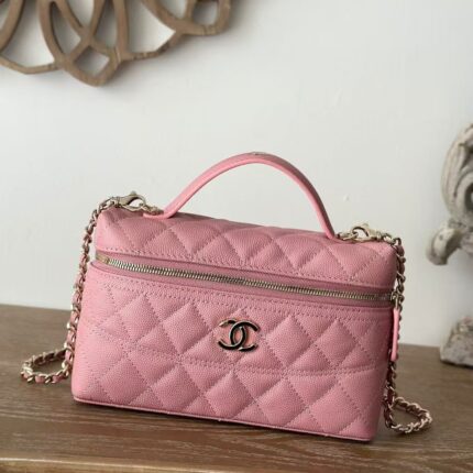 Chanel Long Vanity Bag With Chain In UAE