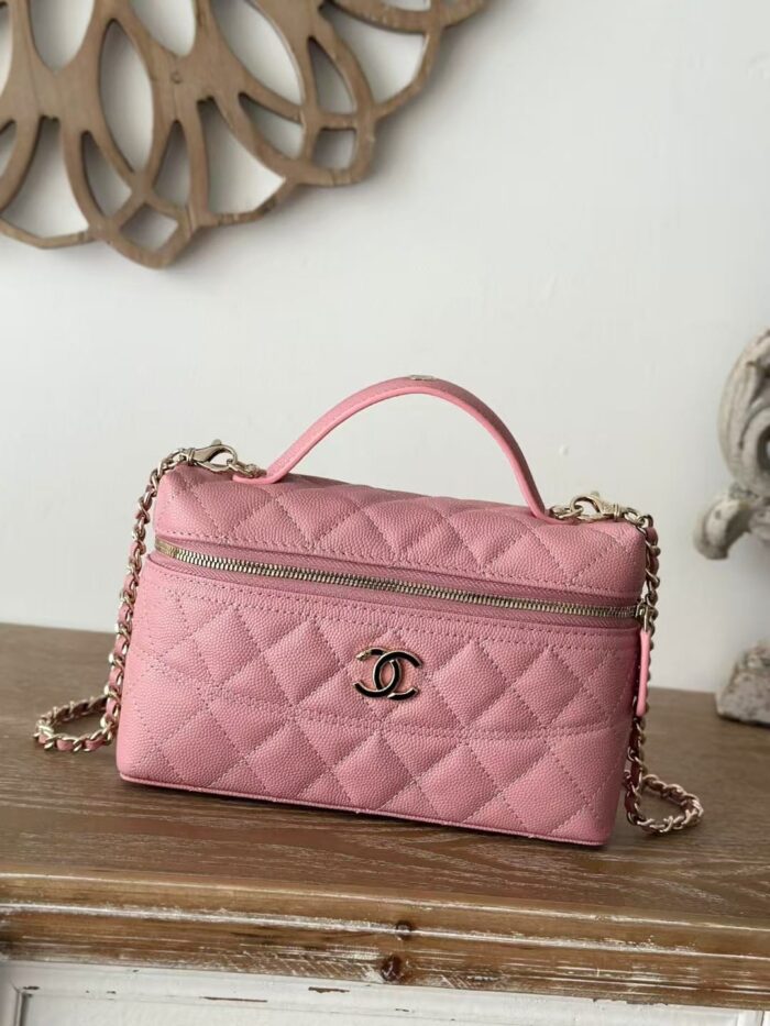 Chanel Long Vanity Bag With Chain In UAE