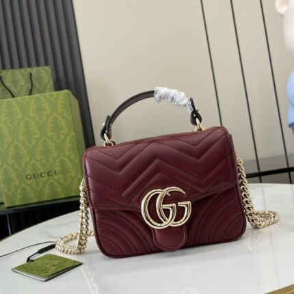 GG Marmont Mini Shoulder Bag - GUCCI