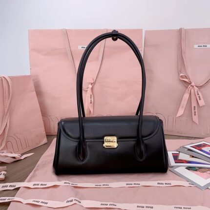 Miu Miu Leather Shoulder Bag In UAE