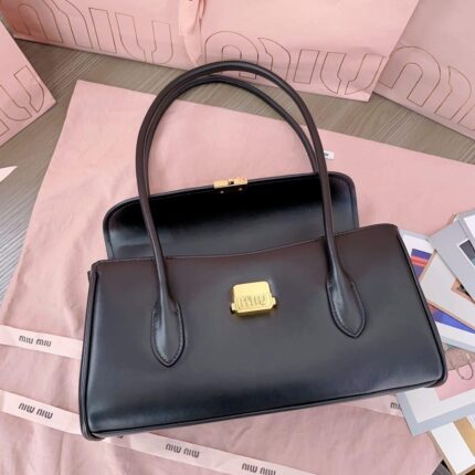 Miu Miu Leather Shoulder Bag In UAE