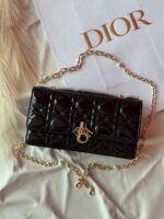 My Dior Mini Bag Black Cannage Lambskin In UAE