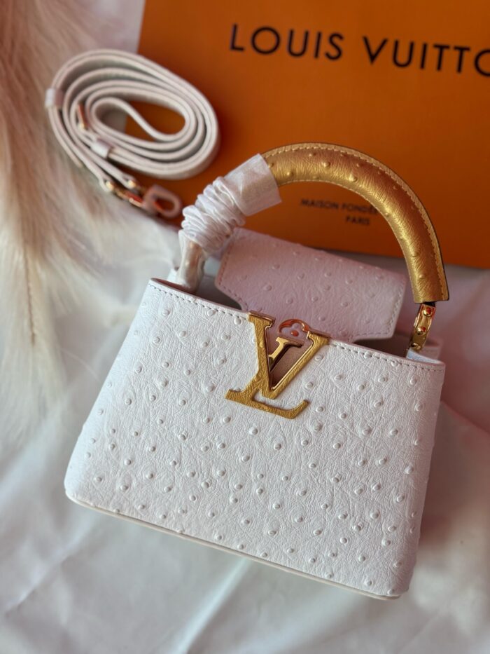 Louis Vuitton Capucines Ostrich Bag In UAE