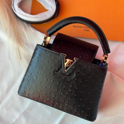 Louis Vuitton Capucines Ostrich Bag In UAE