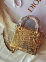 Dior Snakeskin Mini Lady Bag In UAE