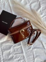 Saint Laurent Gaby Vanity Bag in Patent Leather